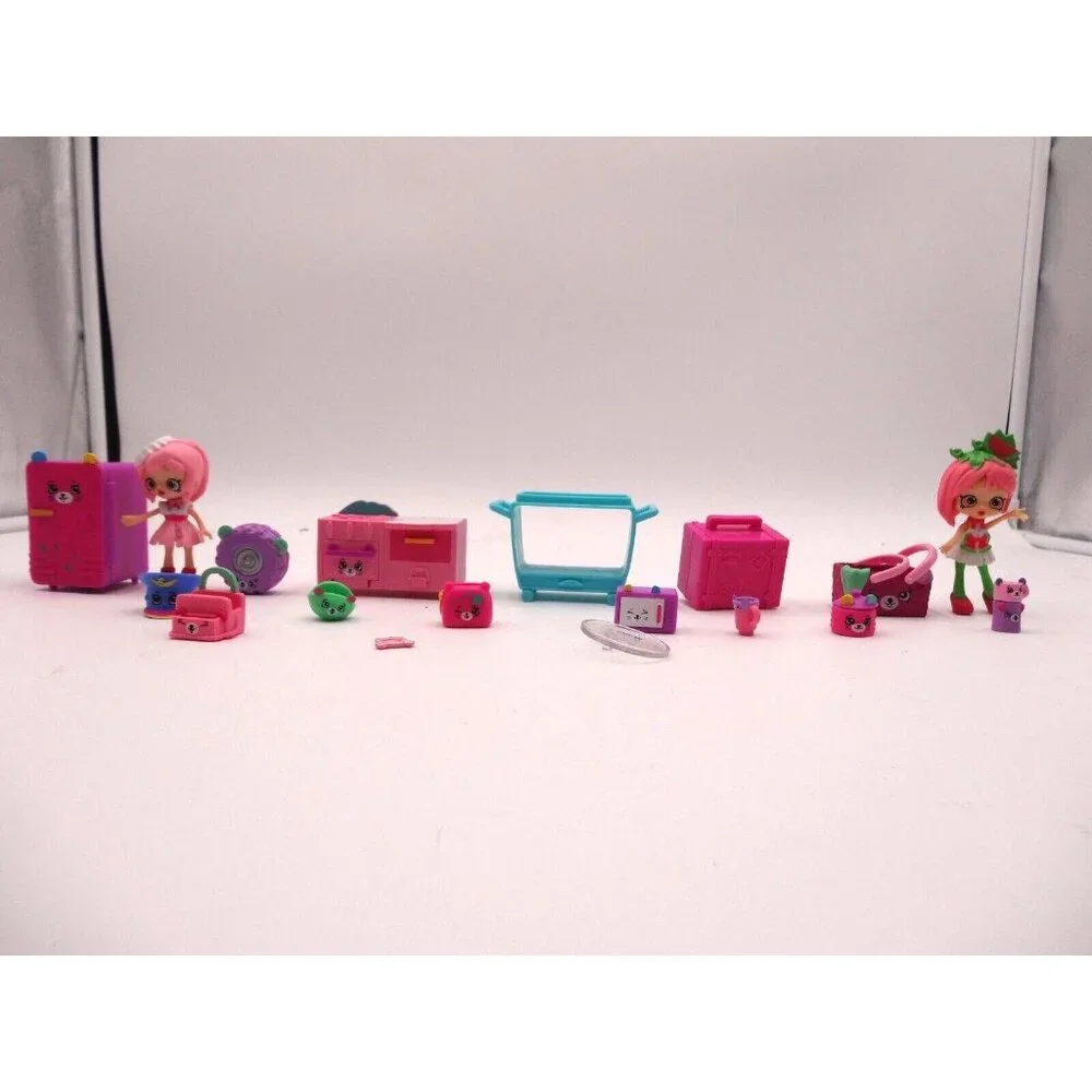 Shopkins air‎ Shoppies Dolls Air Skyanna's Jet Plane Airplane Camper and car
